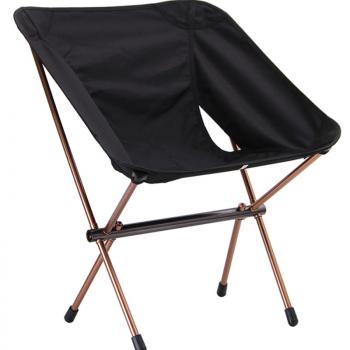 EC-A-026 outdoor customized lightweight portable folding chair aluminum frame moon chair