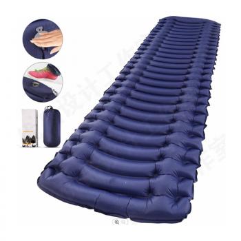 EM-S-023 Sleeping Mat Air bag type super light inflatable outdoor tent camping mattress pad single inflatable thickening