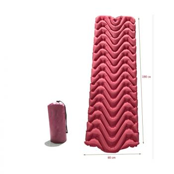 EM-S-045 Hiking Travel Inflatable TPU Insulated Folding Sleeping Bag Air Pad Foldable Ultra Light Camping Mat Mattress