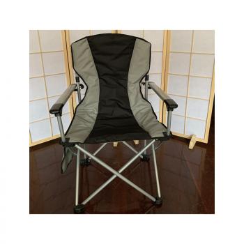 EC-S-037 steel frame folding chair with alumuminum armrest